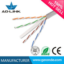 Vente chaude de haute qualité plenum cat5e cat6 utp stp cable